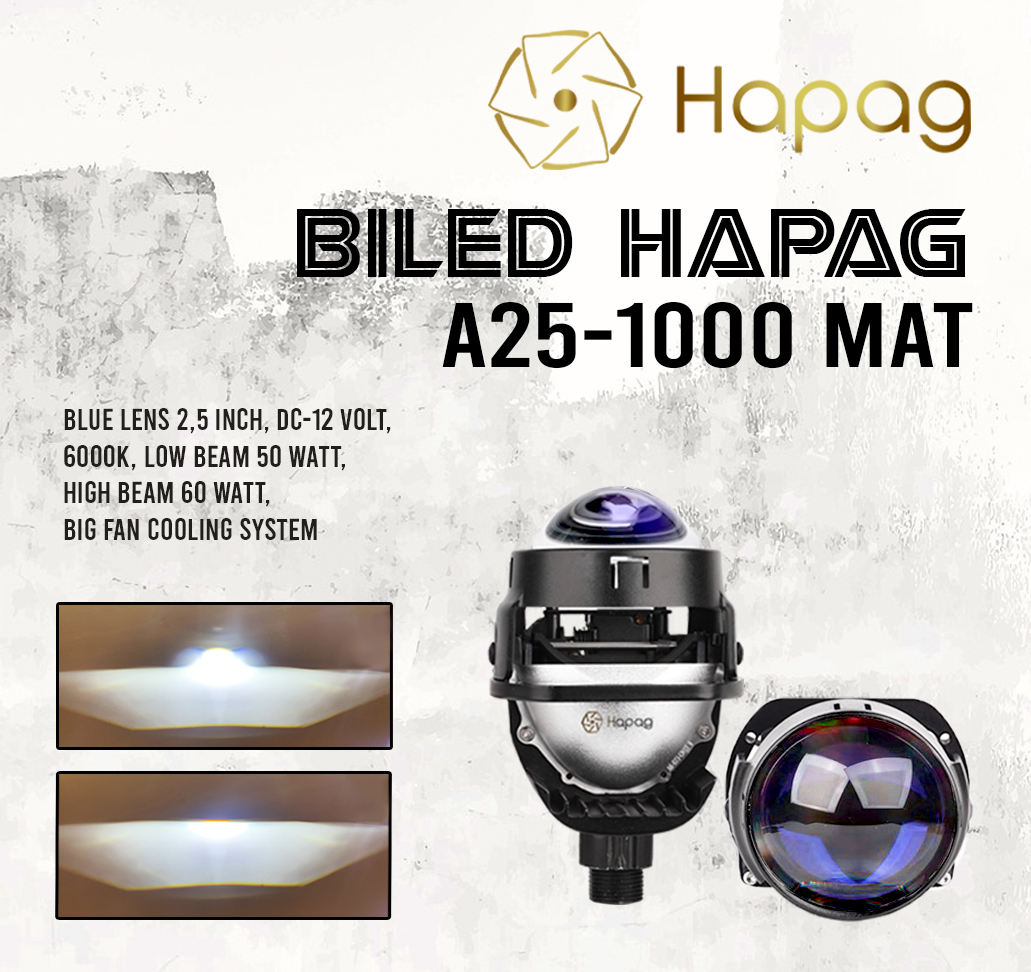 BILED A-25 1000 MAT Bluelens Flat Cut HAPAG