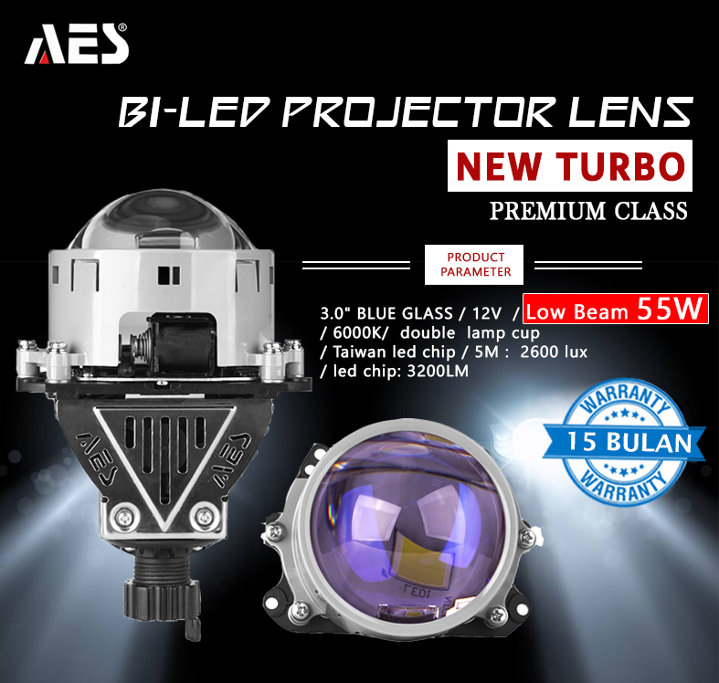 Biled Turbo GEN 2 AES - 3 INCH -  ( isi satuan )