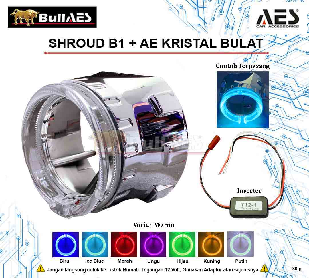 Shroud B1 2.5 inch Ring Angel eye AES