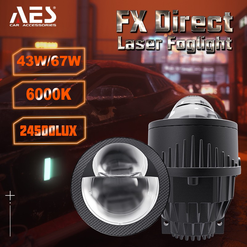 Biled Foglamp 3 Inch FX Single Laser AES