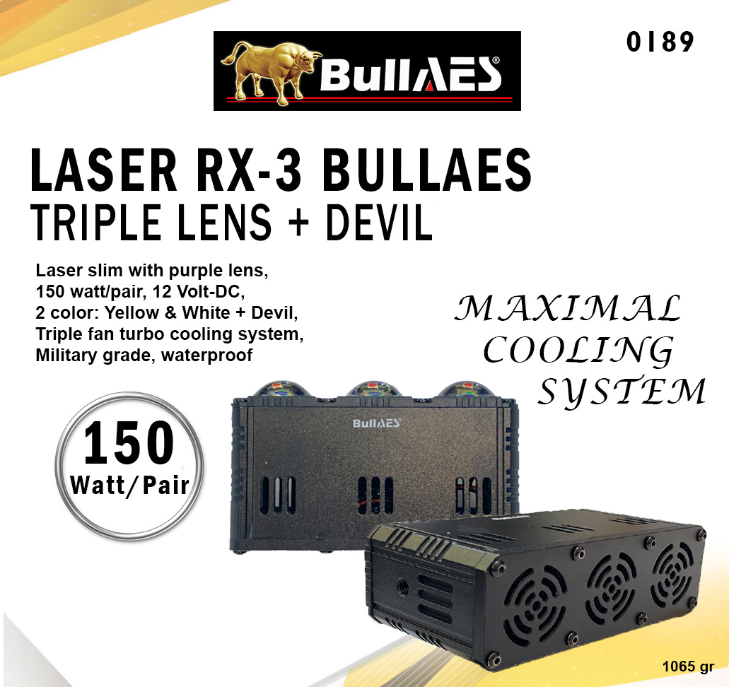 MINI LASER RX3 BODY CNC 160 WATT MERK BULLAES