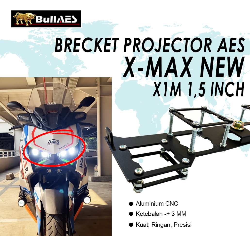 Brecket Retrofit Biled XMAX NEW 2023