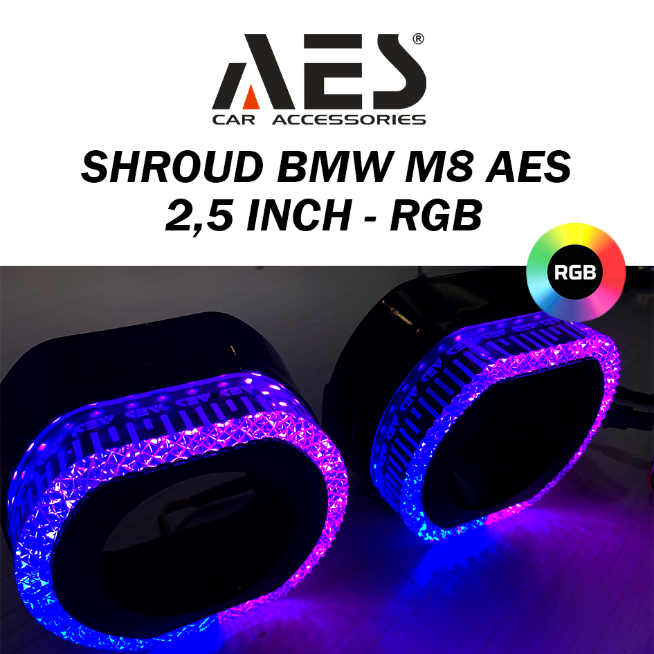 SHROUD M8 RGB 2.5 INCH - AES