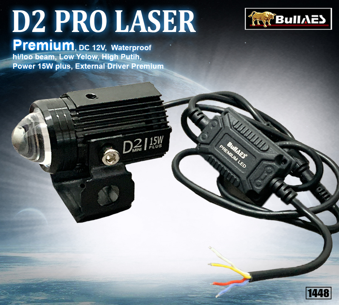 Mini Laser D2 BULLAES 15 Watt