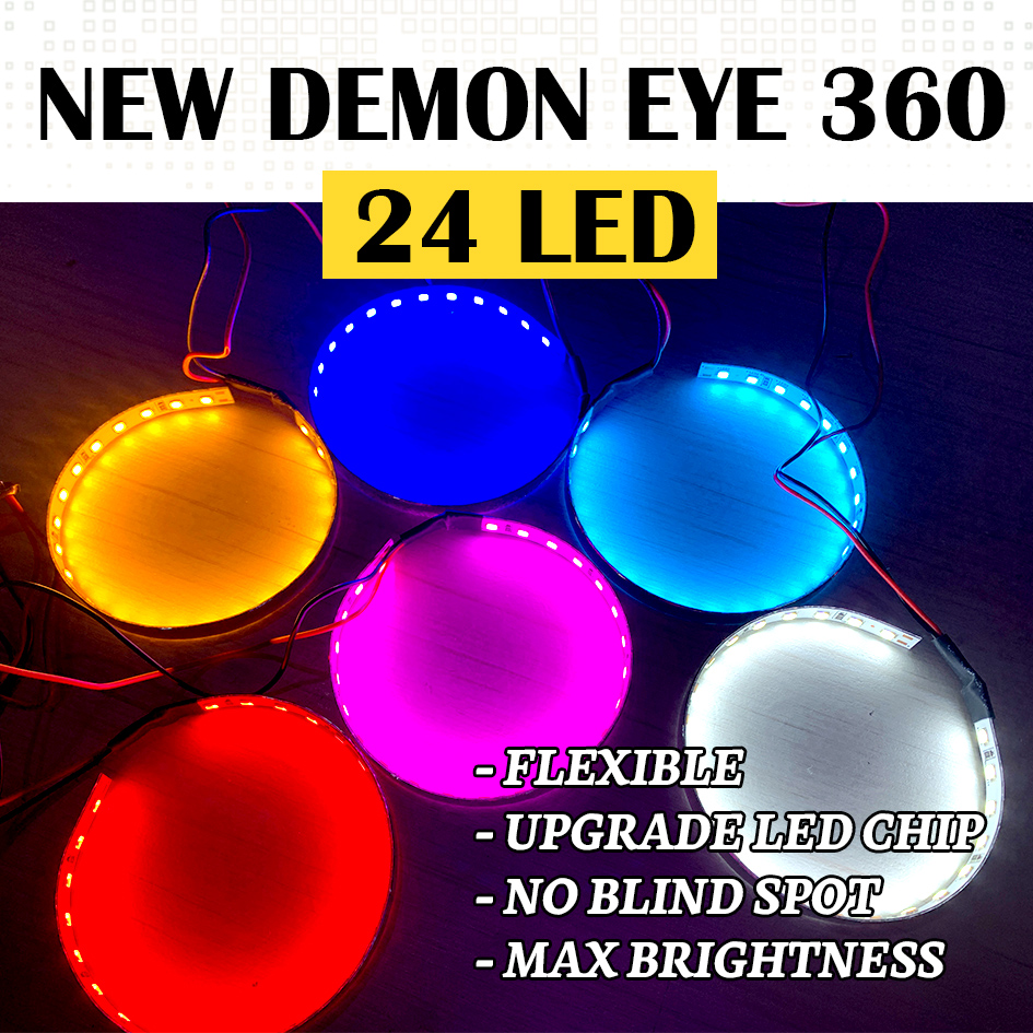 Devil Eye 360 - 24 Led chip BULLAES