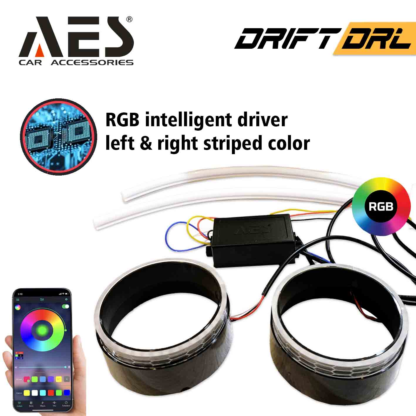 DRL AES HURACAN 30 CM V2 X SHROUD DRIFT 2.5 INCH V2 AES