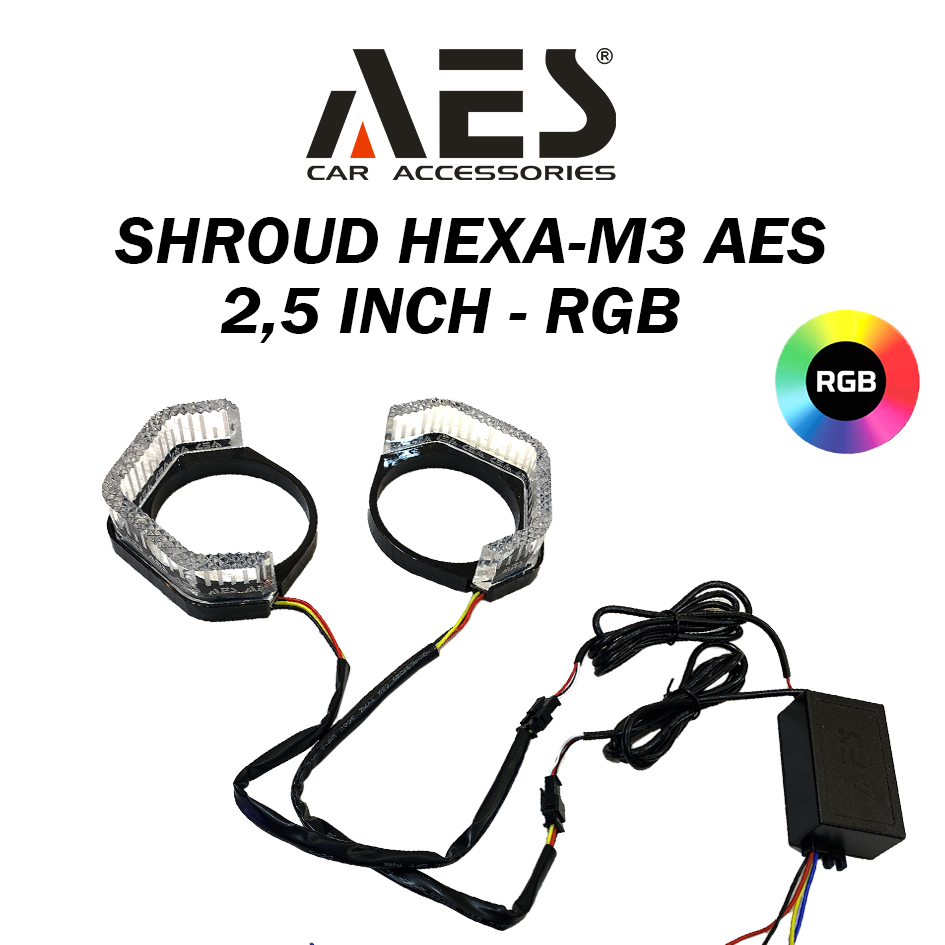 Shroud 5D Hexagonal Rgb 3 inch AES